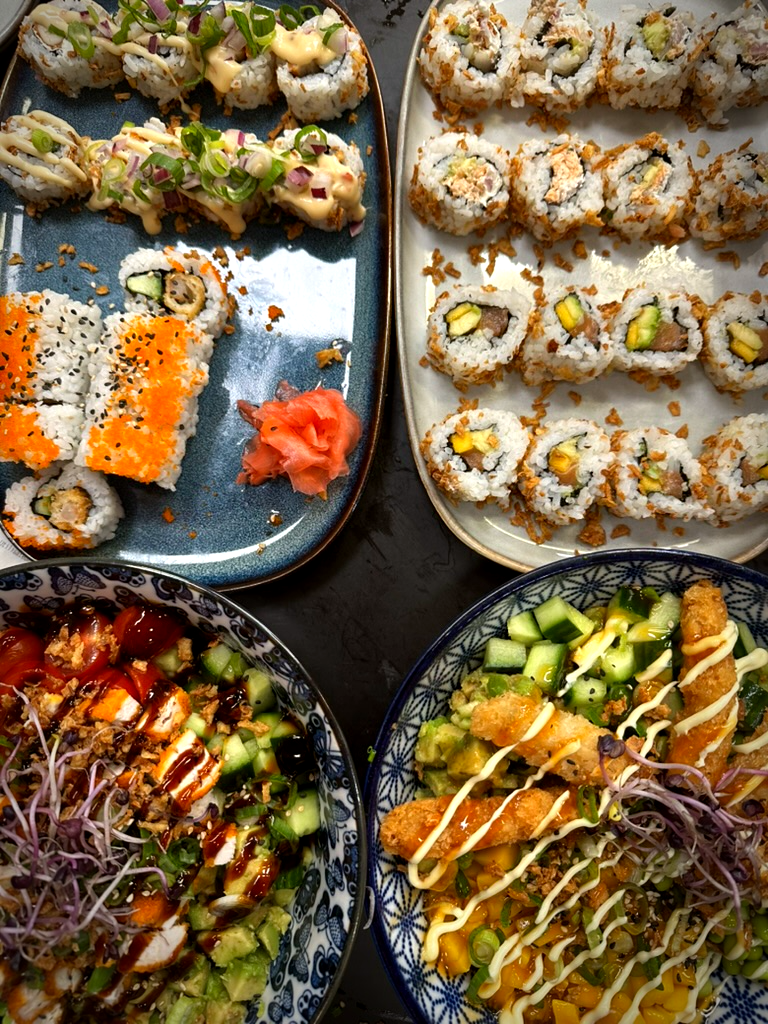 Plateaux de sushis Cellule Sush' pour entreprises