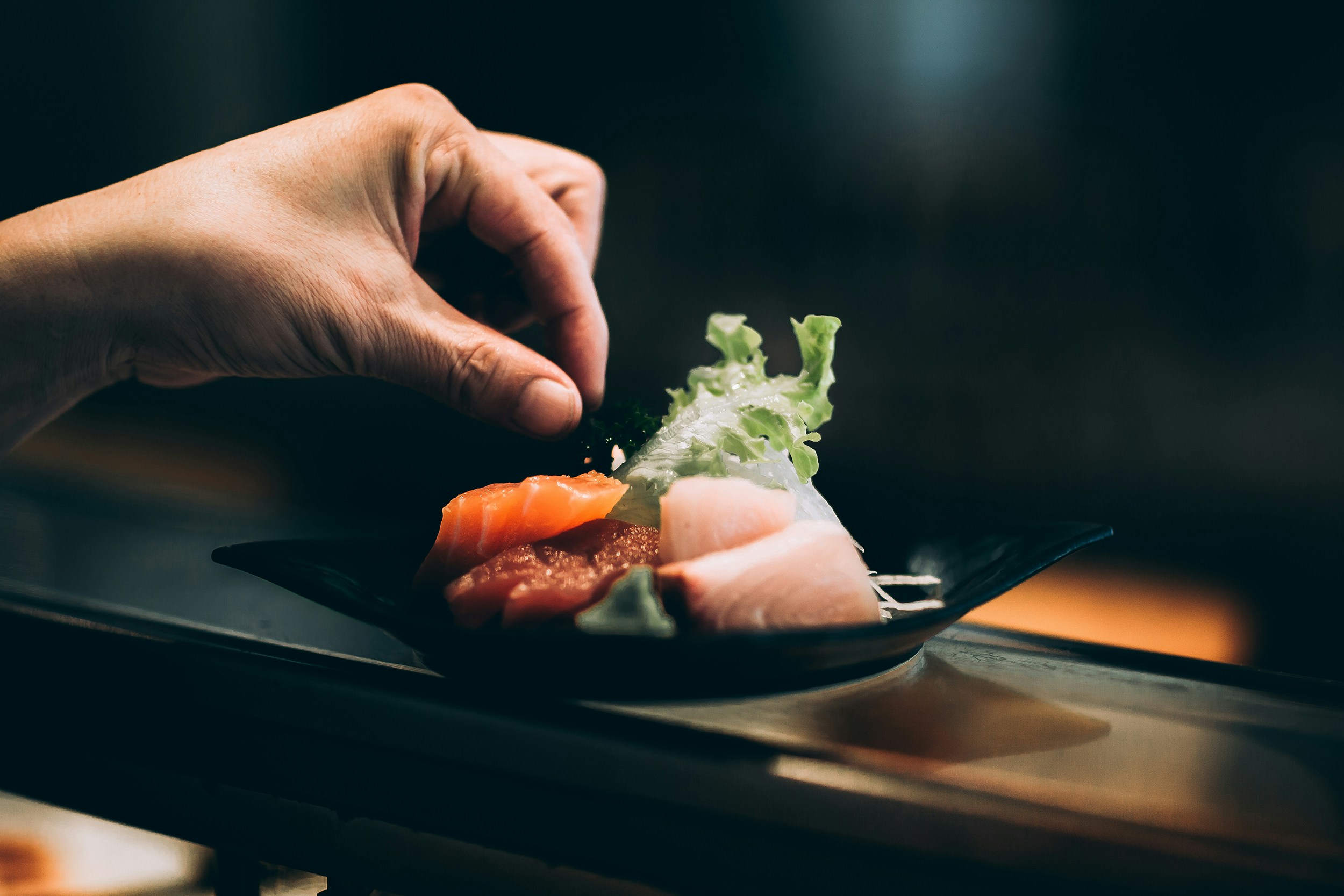 Intérieur de Cellule Sush', bar à sushis à Louvain-la-Neuve